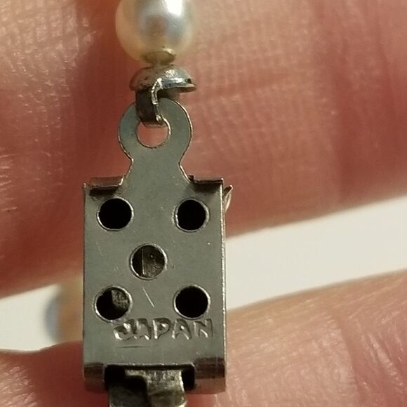 Vintage faux pearl necklace - Picture 7 of 7